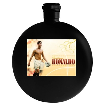 Cristiano Ronaldo Round Flask