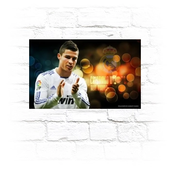 Cristiano Ronaldo Metal Wall Art