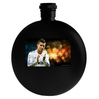 Cristiano Ronaldo Round Flask