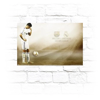 Cristiano Ronaldo Metal Wall Art