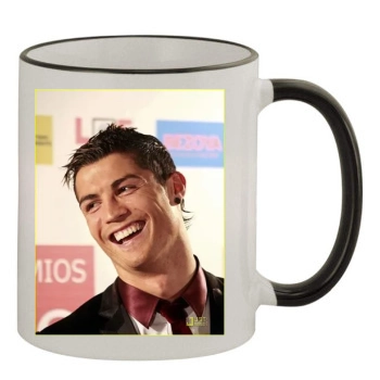 Cristiano Ronaldo 11oz Colored Rim & Handle Mug