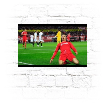 Cristiano Ronaldo Metal Wall Art