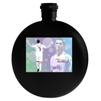 Cristiano Ronaldo Round Flask