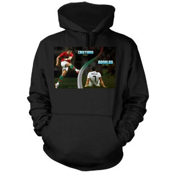 Cristiano Ronaldo Mens Pullover Hoodie Sweatshirt