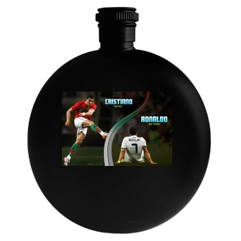 Cristiano Ronaldo Round Flask