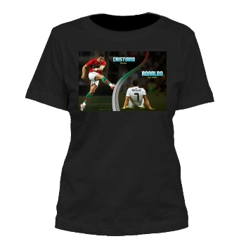 Cristiano Ronaldo Women's Cut T-Shirt