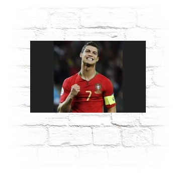 Cristiano Ronaldo Metal Wall Art