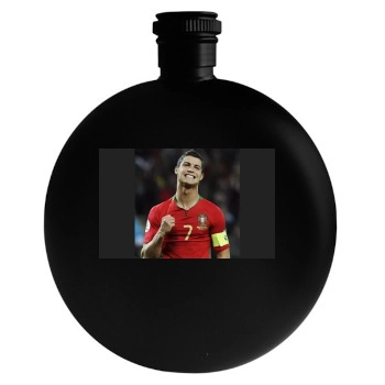 Cristiano Ronaldo Round Flask