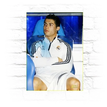 Cristiano Ronaldo Metal Wall Art