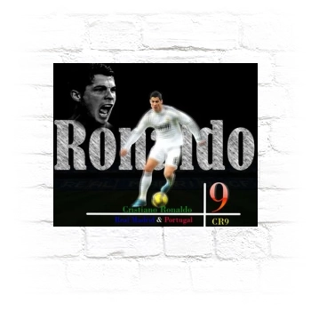 Cristiano Ronaldo Metal Wall Art