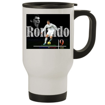 Cristiano Ronaldo Stainless Steel Travel Mug