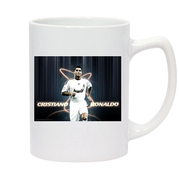 Cristiano Ronaldo 14oz White Statesman Mug