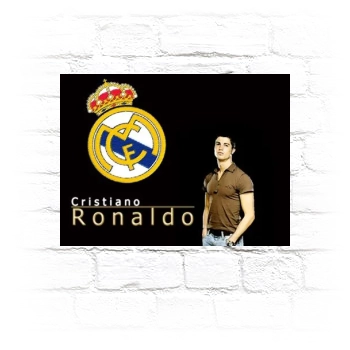 Cristiano Ronaldo Metal Wall Art