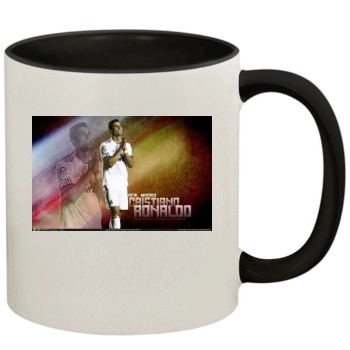 Cristiano Ronaldo 11oz Colored Inner & Handle Mug