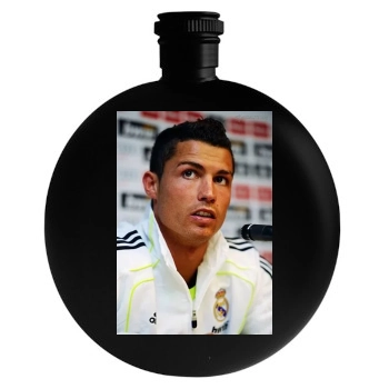 Cristiano Ronaldo Round Flask