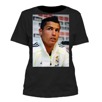 Cristiano Ronaldo Women's Cut T-Shirt