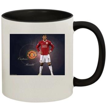 Cristiano Ronaldo 11oz Colored Inner & Handle Mug