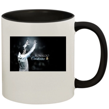 Cristiano Ronaldo 11oz Colored Inner & Handle Mug