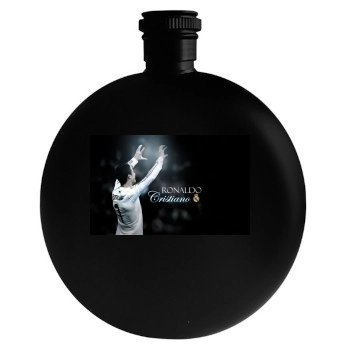 Cristiano Ronaldo Round Flask