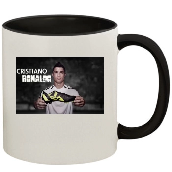 Cristiano Ronaldo 11oz Colored Inner & Handle Mug