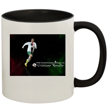 Cristiano Ronaldo 11oz Colored Inner & Handle Mug