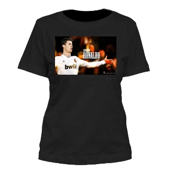 Cristiano Ronaldo Women's Cut T-Shirt