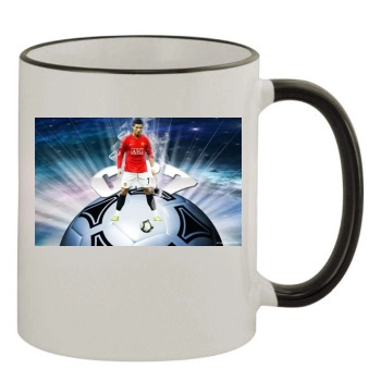 Cristiano Ronaldo 11oz Colored Rim & Handle Mug