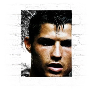 Cristiano Ronaldo Metal Wall Art