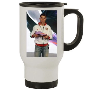 Cristiano Ronaldo Stainless Steel Travel Mug