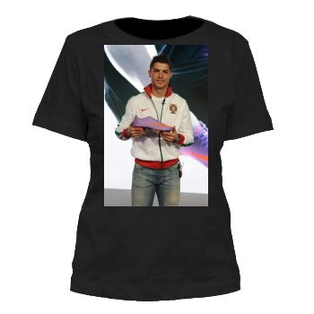 Cristiano Ronaldo Women's Cut T-Shirt