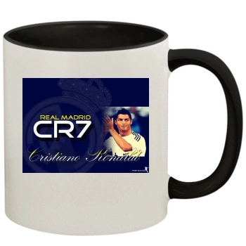 Cristiano Ronaldo 11oz Colored Inner & Handle Mug