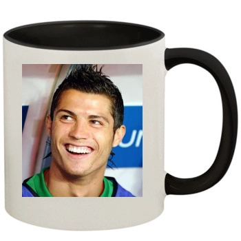 Cristiano Ronaldo 11oz Colored Inner & Handle Mug