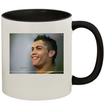 Cristiano Ronaldo 11oz Colored Inner & Handle Mug