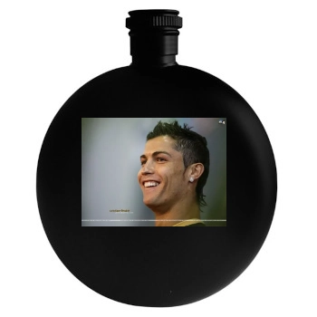 Cristiano Ronaldo Round Flask