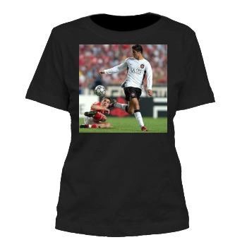 Cristiano Ronaldo Women's Cut T-Shirt