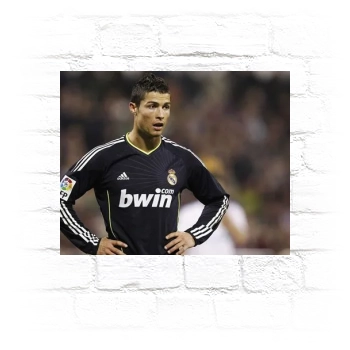 Cristiano Ronaldo Metal Wall Art