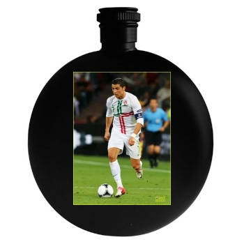 Cristiano Ronaldo Round Flask