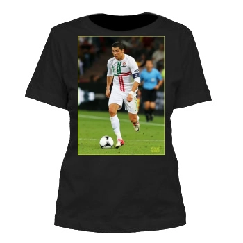 Cristiano Ronaldo Women's Cut T-Shirt