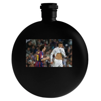 Cristiano Ronaldo Round Flask