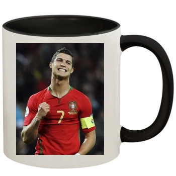 Cristiano Ronaldo 11oz Colored Inner & Handle Mug