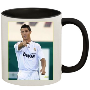 Cristiano Ronaldo 11oz Colored Inner & Handle Mug