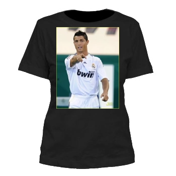 Cristiano Ronaldo Women's Cut T-Shirt