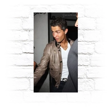 Cristiano Ronaldo Metal Wall Art