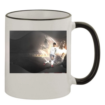 Cristiano Ronaldo 11oz Colored Rim & Handle Mug