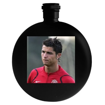 Cristiano Ronaldo Round Flask