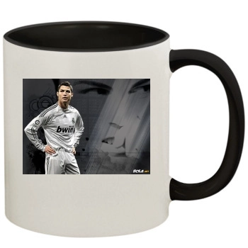 Cristiano Ronaldo 11oz Colored Inner & Handle Mug