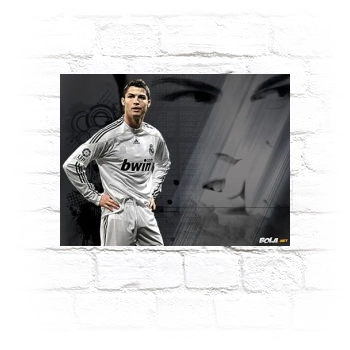 Cristiano Ronaldo Metal Wall Art