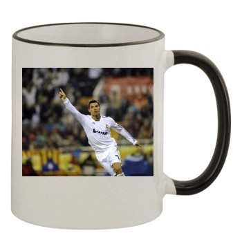 Cristiano Ronaldo 11oz Colored Rim & Handle Mug