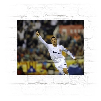 Cristiano Ronaldo Metal Wall Art