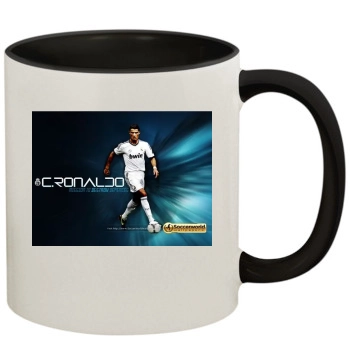 Cristiano Ronaldo 11oz Colored Inner & Handle Mug